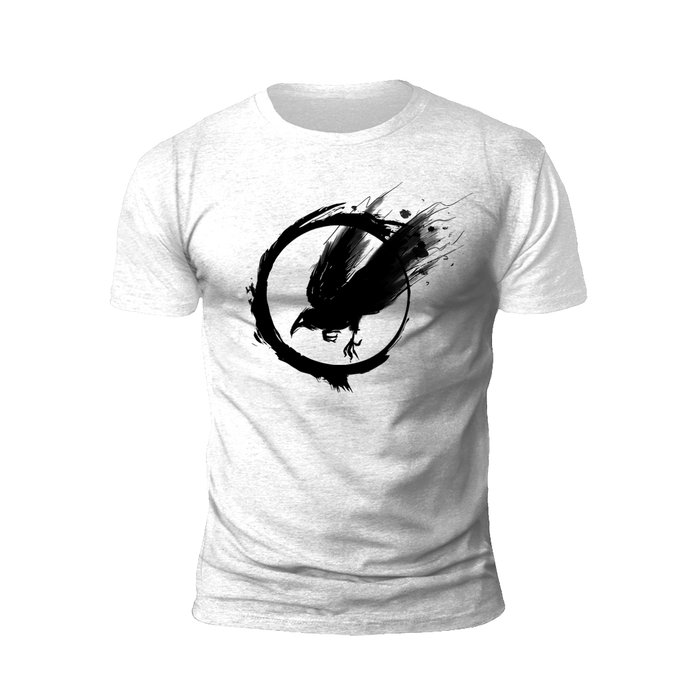 Crow Moon T-Shirt: Mystical Night Flight