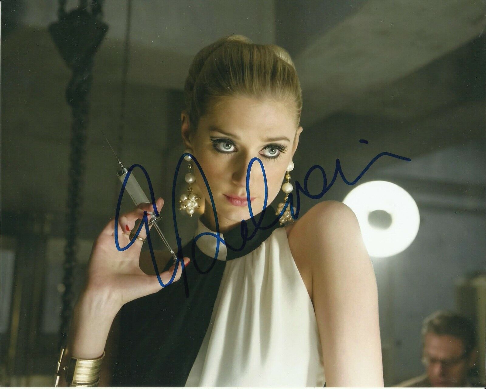 ELIZABETH DEBICKI SIGNED MAN FROM UNCLE Photo Poster painting UACC REG 242 (1)