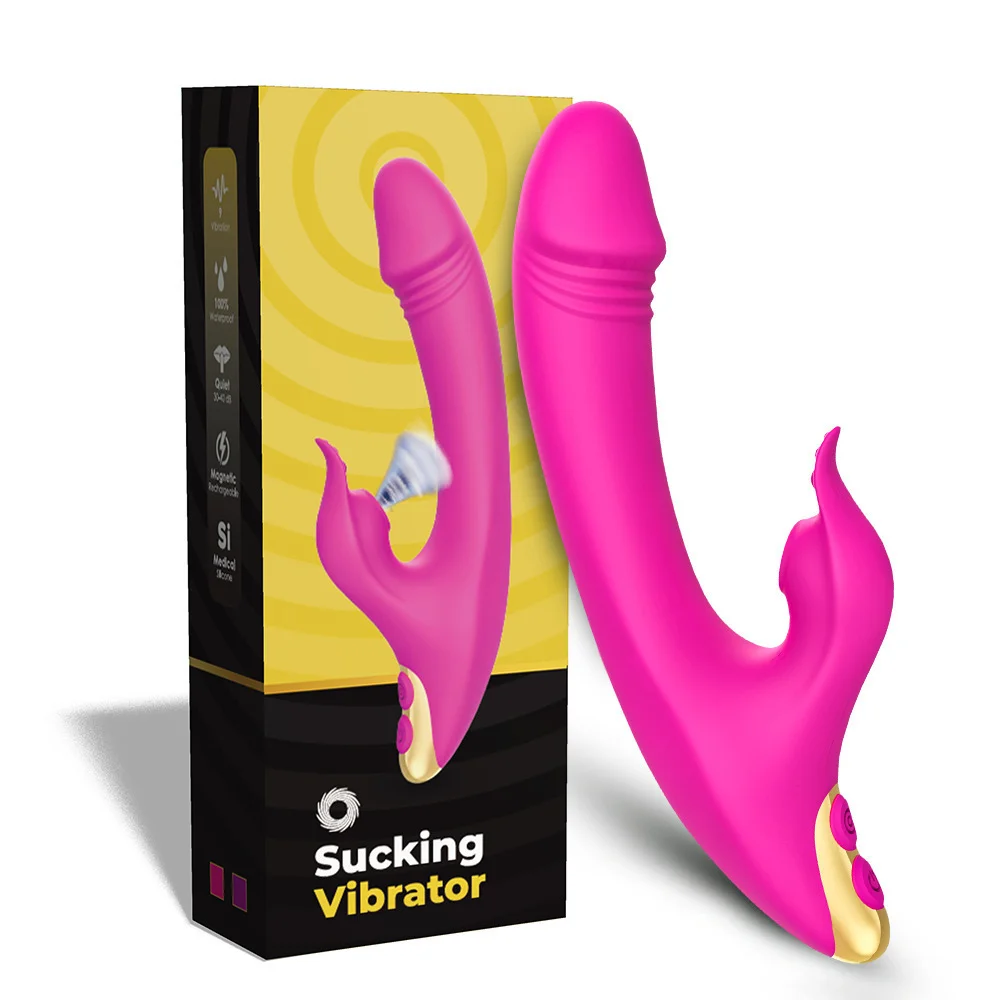 3 In 1 Clitoral Sucking Vibrator Rabbit Vibrator Dildo Rosetoy Official