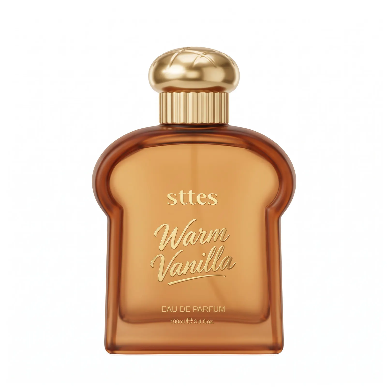 [Pre-order] Sttes Warm Vanilla Perfume for Women, Amber Caramel Gourmand Fragrance
