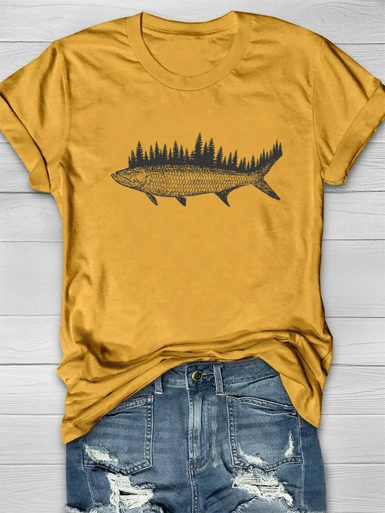 Fish and Forest T-shirt