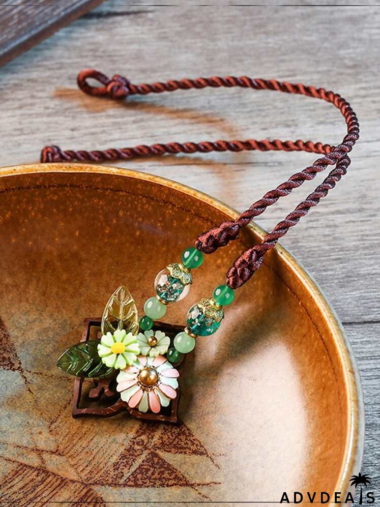 Flower Decor Necklace