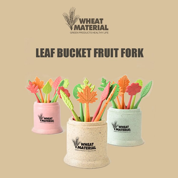 Leaf Bucket Fruit Fork Rilifactory
