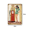 Sexy Girl Gasoline - Vintage Metal Signs - 20*30cm