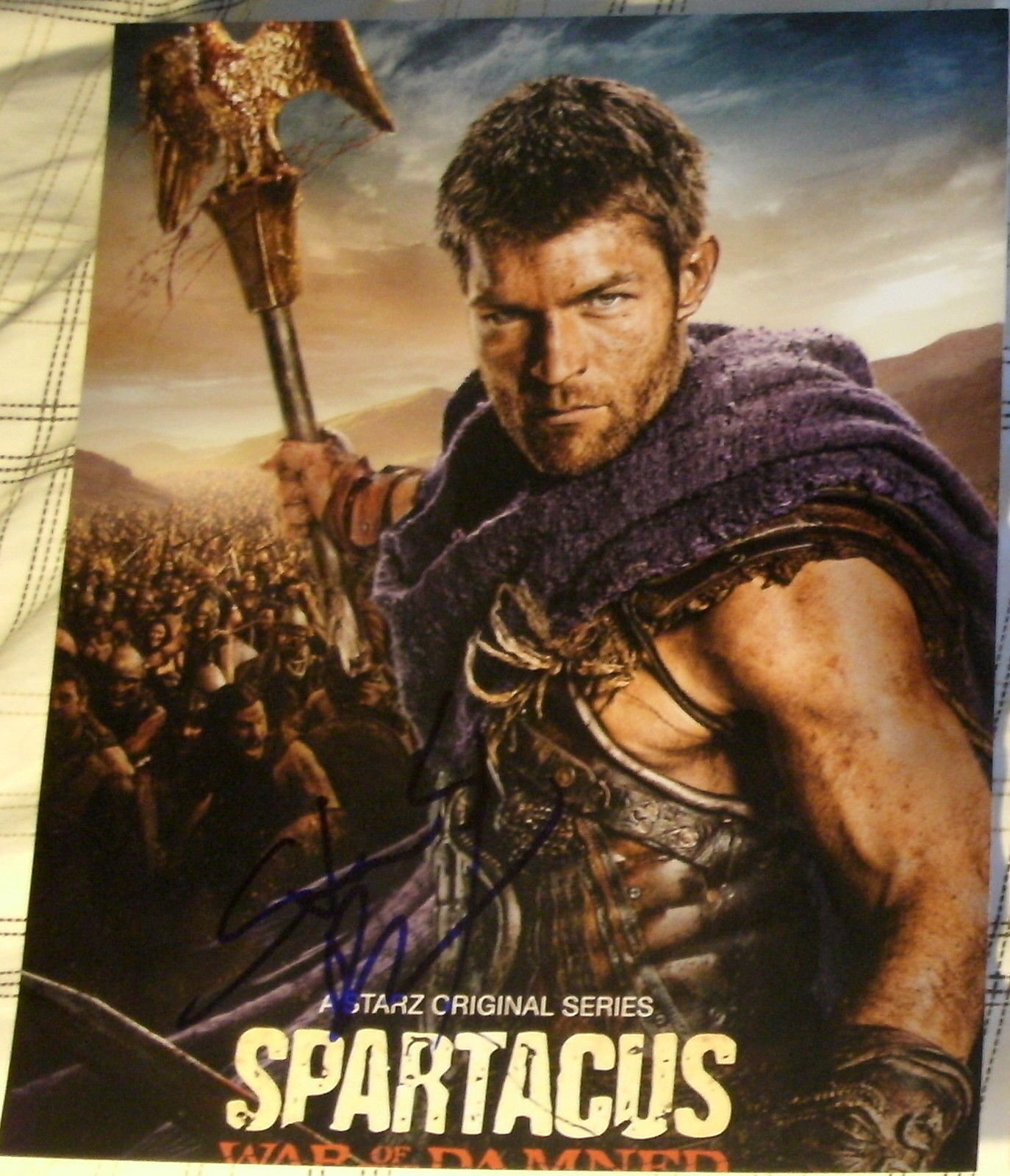 STEVEN S. DEKNIGHT SIGNED AUTOGRAPH SPARTACUS WAR OF DAMNED