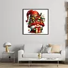 Christmas Gnome Gifts-11CT Stamped Cross Stitch 40*40cm/15.75*15.75in tapestrymarket