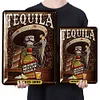 Tequila Serviced Here - Vintage Metal Signs - 20*30cm/30*40cm