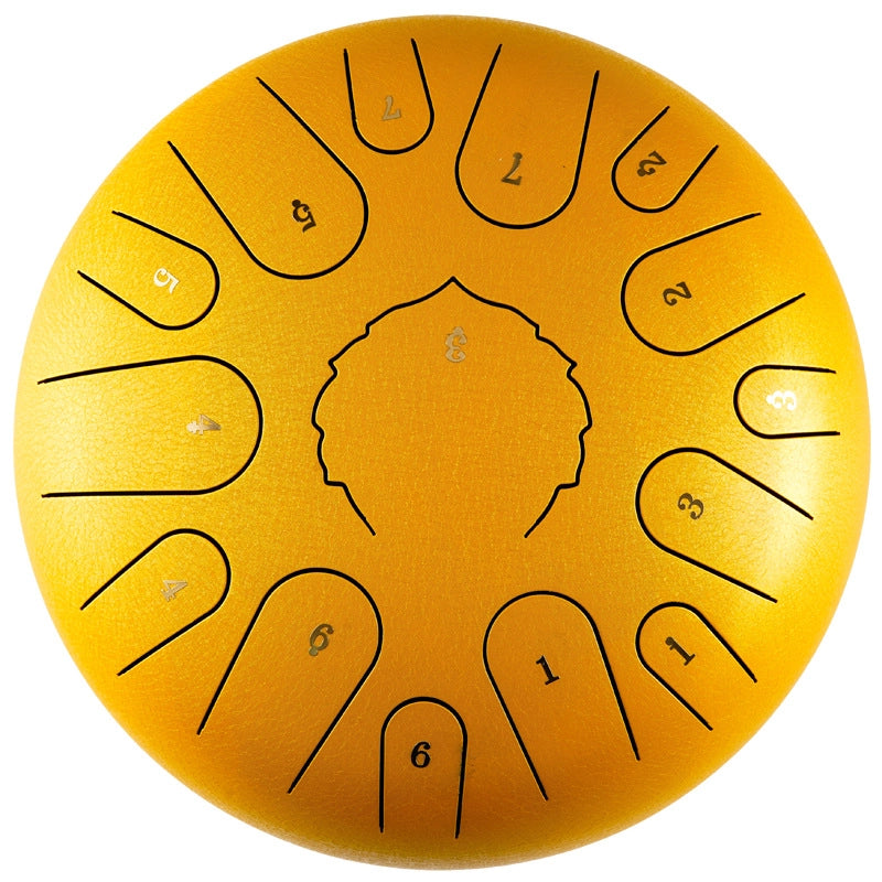 Ethereal Drum Number Solid Color Carbon Steel Toys