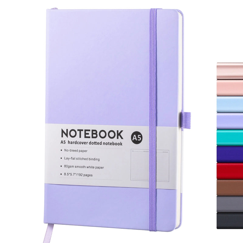 Creative Simple A5 Thick Notebook Business Memo Book Elastic Band Binding Student Diary Book Office Culture/notebook/memo