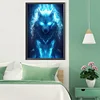 (40*60cm)Wolf - Full Round Drill Diamond Painting