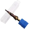 M35 HSS-Co Cobalt Step Drill Bit 3-13mm 1/4 Inch Hex Spiral Groove Ladder Drill
