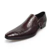Men's Brown Slip On Dress Shoes