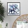 Diamond Painting -DIY Full Square Drill Elephant(35x35cm)