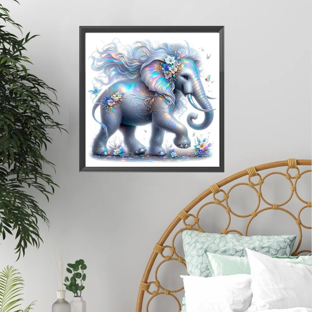 Diamond Painting - Full Square Drill - Elephant(Canvas|35*35cm)