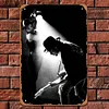 U2 - Panneaux en &eacute;tain m&eacute;tallique(20*30cm/30*40cm) - Musique