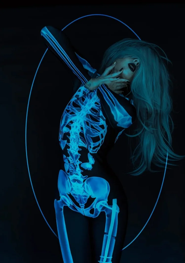🎃Last Day Promotion -Halloween Couple Skeleton Bodysuit-[Halloween Sale]