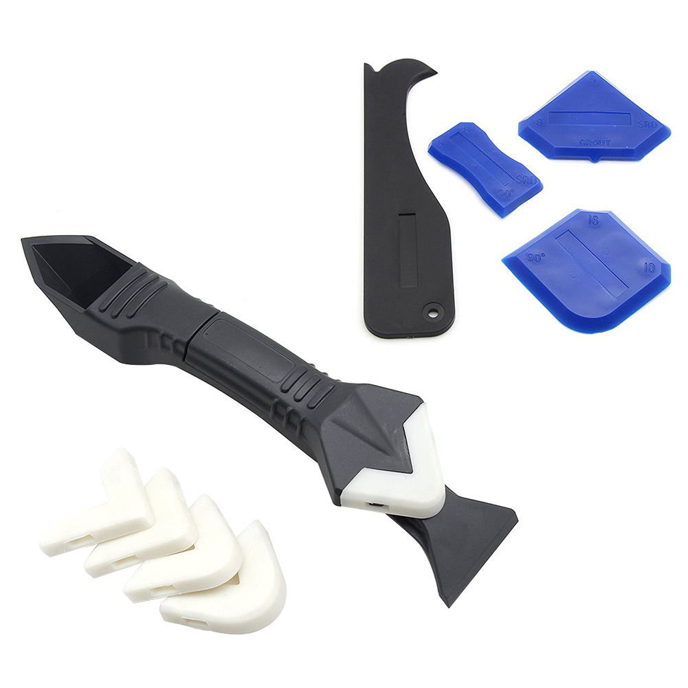 

3 in 1 Silicone Caulking Tools Caulk Sealant Finishing Tool Grout Scraper, 501 Original