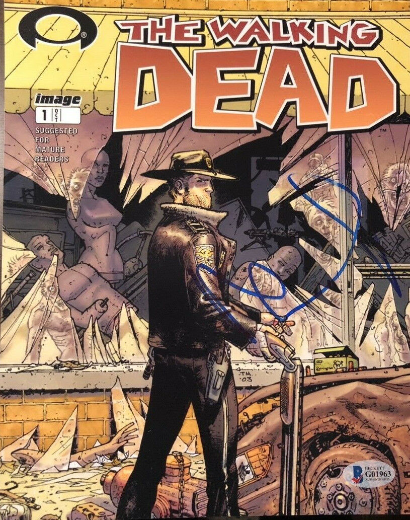 Andrew Lincoln signed autographed Walking Dead 8x10 Photo Poster painting BECKETT AUTHENTICATED