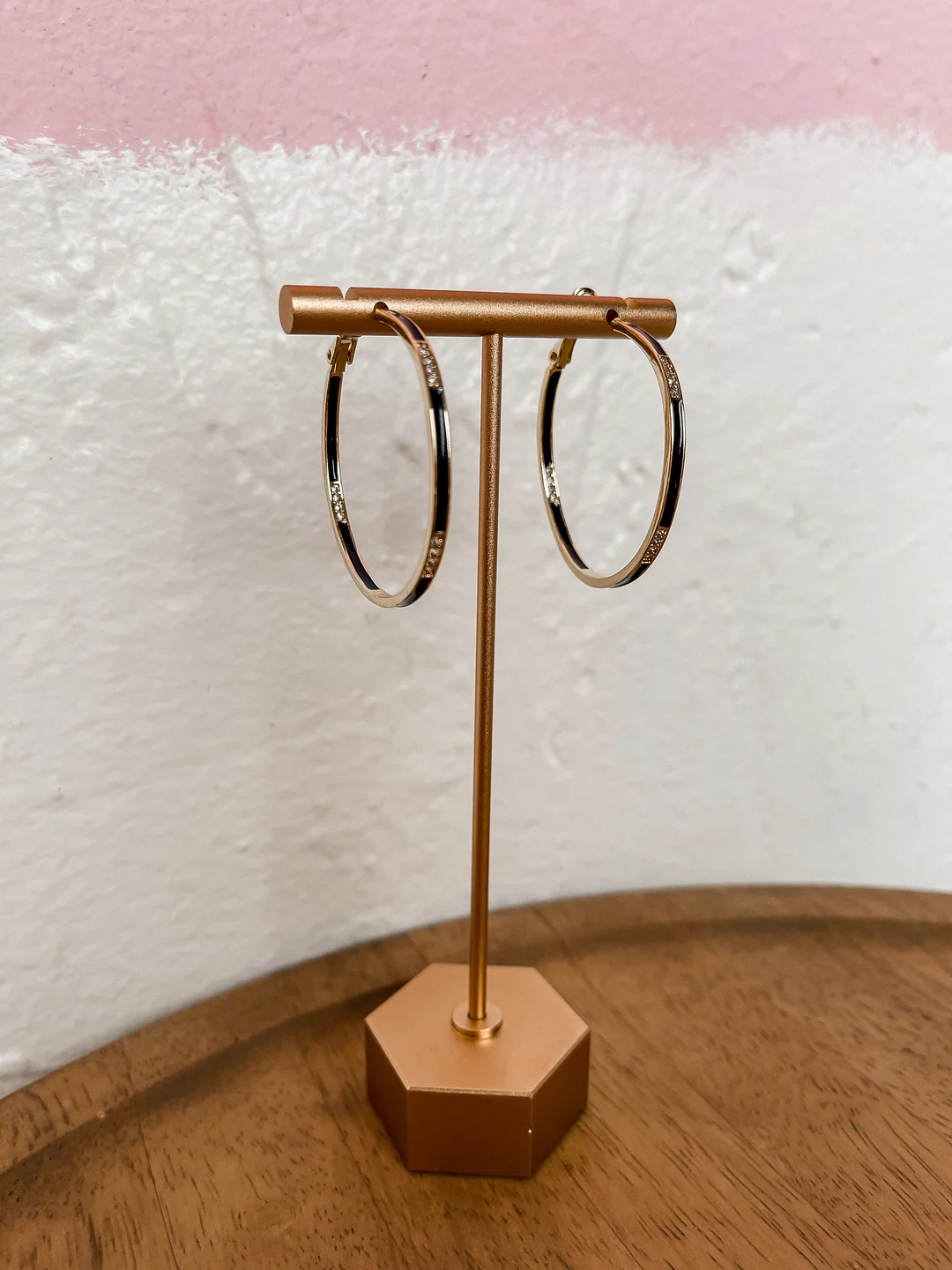 [Treasure Jewels] Caribe Black Hoops