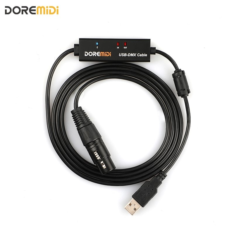 DOREMiDi USB To DMX Cable UTD-10