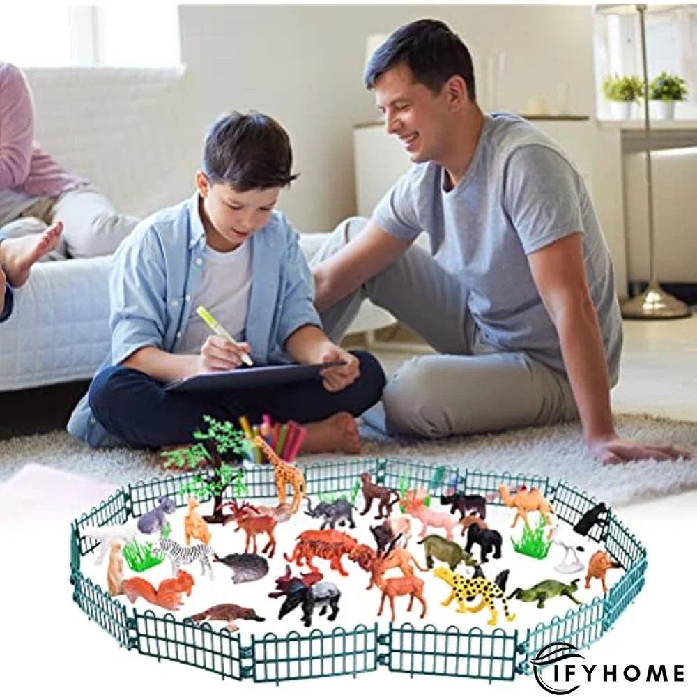 Animal Toy Simulation Mini Jungle Dinosaur Wildlife Model Wild Zoo toy | IFYHOME