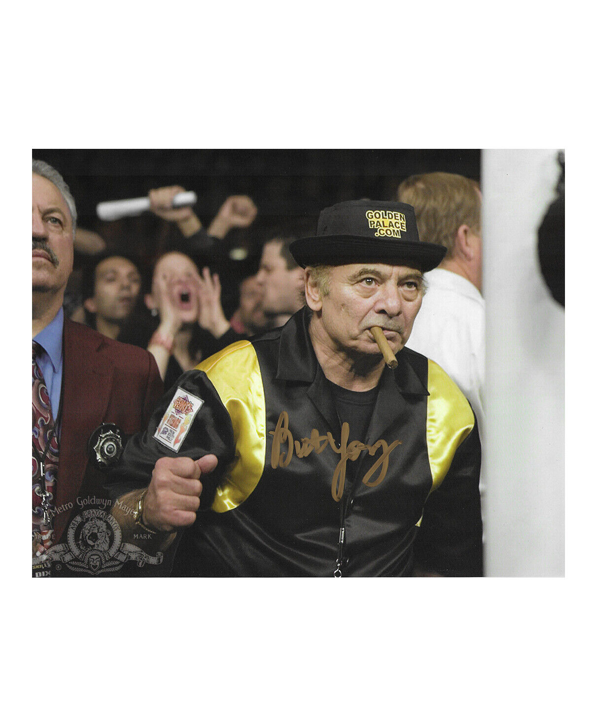 10x8 Rocky Print Signed By Burt Young 100% + COA