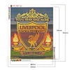 (Grande Taille) Liverpool team club - 50*60cm - Peinture au diamant rond 5d