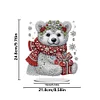 Diamond Painting Acrylic Winter Bear Desktop Diamond Art Kits for Table Decor
