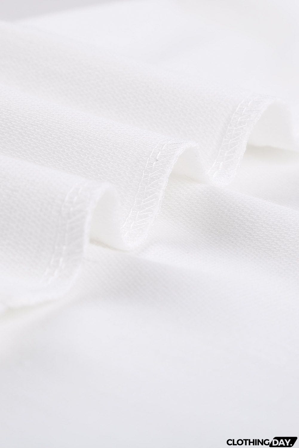 Beige Pocketed Side Slits Short Sleeve Tee