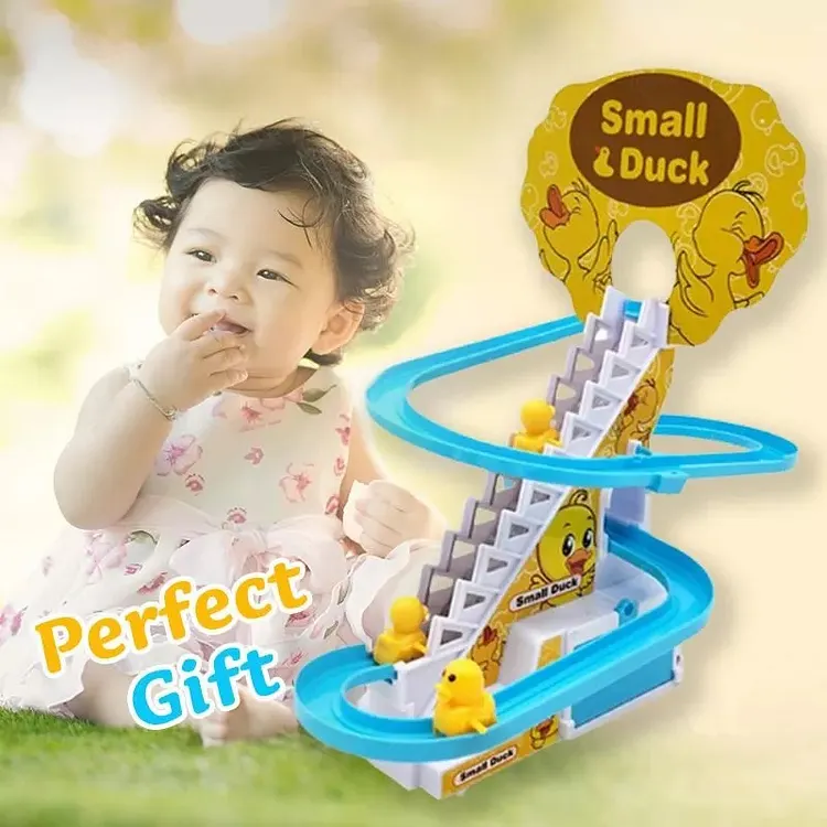 Electric Little Duck Slide Toy