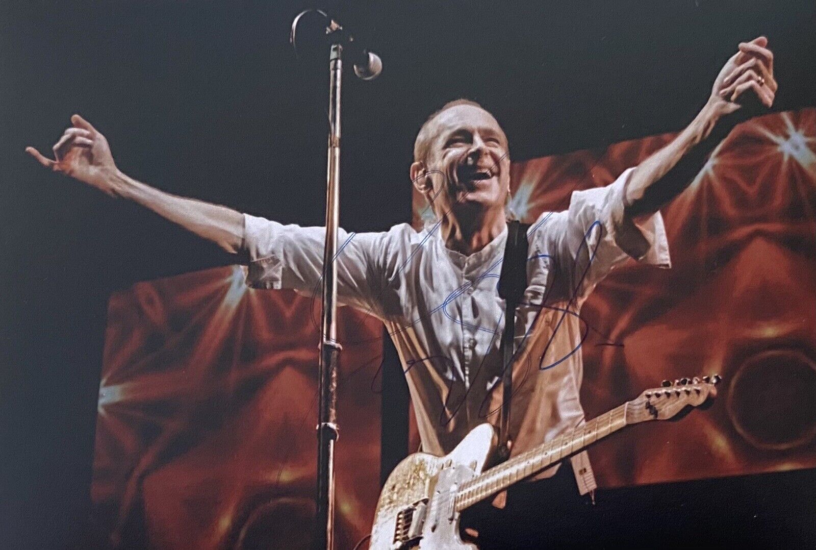 Francis Rossi Genuine Hand Signed Status Quo 6X4 Photo Poster painting 4