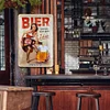 (Multi Style)Beer Girl - Metal Tin Signs(8*12Inch) - Bar