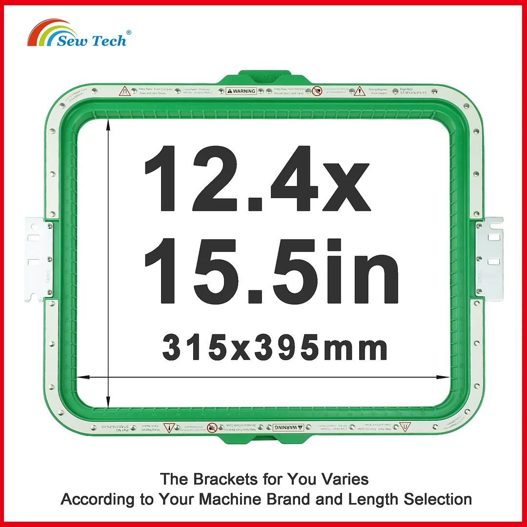 Sew Tech Hoops for BAI, Embroidery Machine Frames