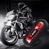 Motorcycle Helmet Safety Light USB Rechargeable Multi-Mode Flashing Helmet Light High Visibility Compact for Motorcycle Bike