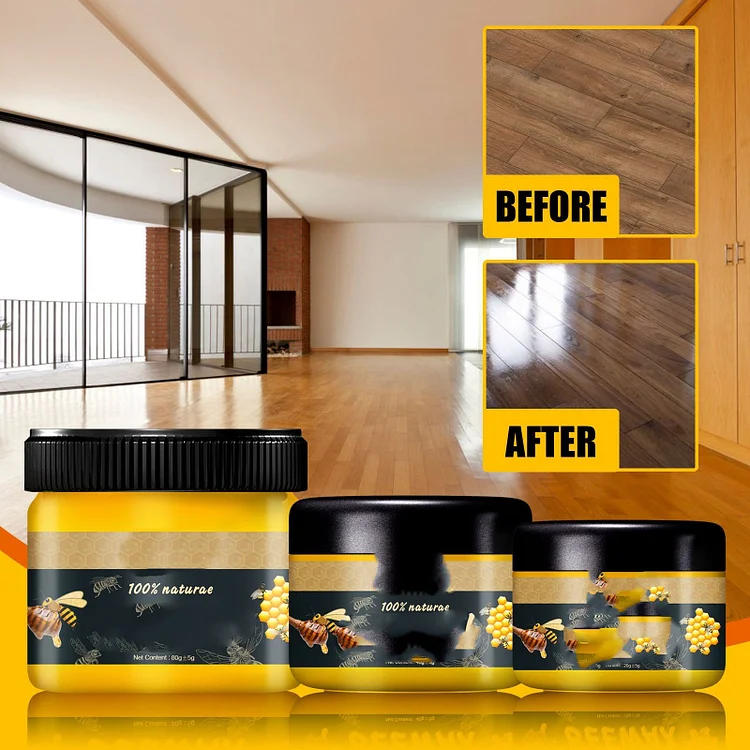 🔥Summer Promotion🔥Wood Seasoning Beeswax-With free  Polishing Sponge 