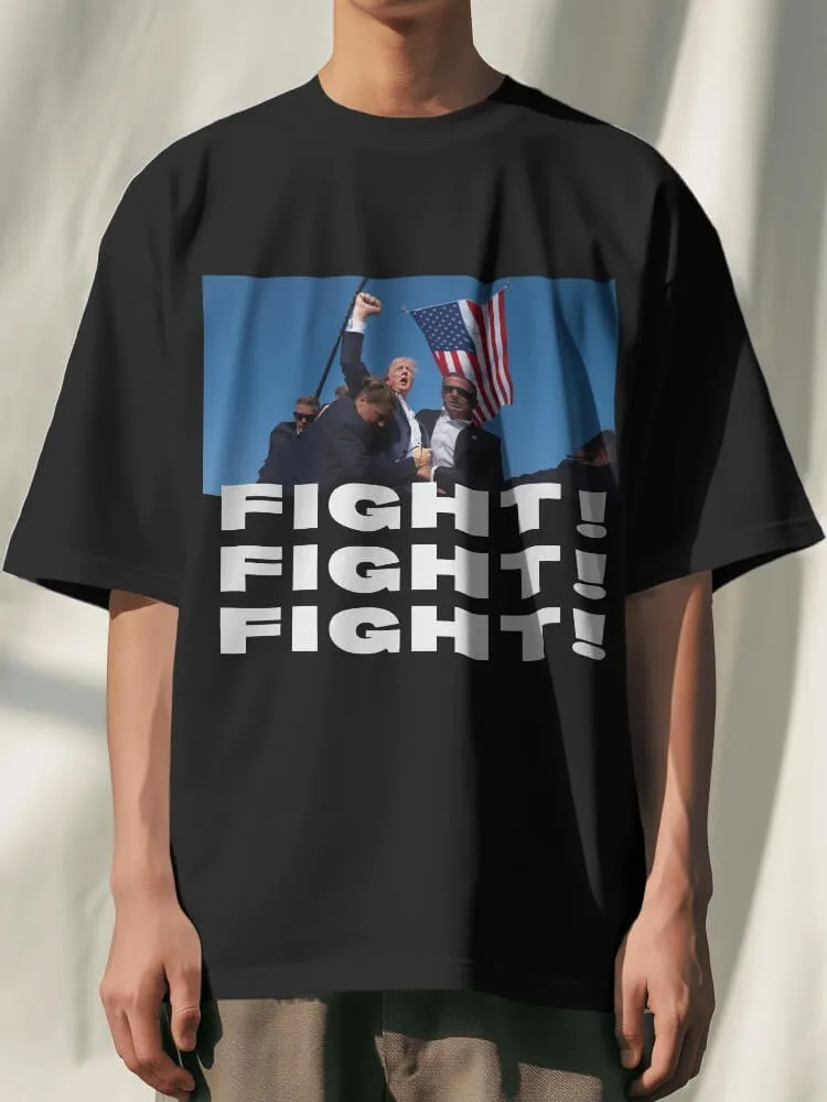 Brownm Fight Tee