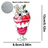 Strawberry Ice Cream Fridge Magnet Cross Stitch Kit Gifts tapestrymarket