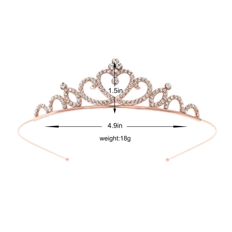 Factory Girl Crown Princess Simple Cute Headband Baby Festival Performance Hair Accessories Bride Crown Wedding Headdress