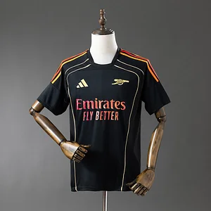 2025/2026 Arsenal Retro-style collaboration - Black Jersey 1:1 Thai Quality