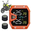Motorcycle TPMS IP65 Waterproof Wireless Tire Pressure Monitor Sensor System