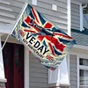 2025 VE Day 80th Anniversary Flag 150x90cm Flag Banner Decorations Memorabilia