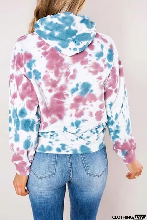 Print Pockets Hoodie