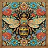 DIY Partial Special Shaped Drill Diamond Painting-Bee