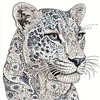 Diamond Painting-DIY Crystal Rhinestone Snow Leopard