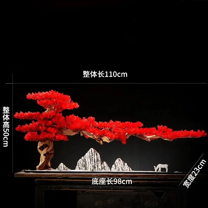 Athvotar Welcome Pine Bonsai Artificial Green Plant, Potted Landscape, Home Porch, Living Room, Office Pines, Soft Decoration