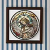 Diamond Painting-DIY Full Round Drill Stained Glass Fairy