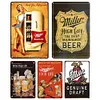 (Multi Style)Miller Bi&egrave;re - Panneaux en &eacute;tain m&eacute;tallique(20*30cm/30*40cm) - Bi&egrave;re