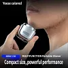 yoose Colored Mini Magic Cube D1-T Multifunctional 2-in-1 Shaver, Portable Outdoor Travel Grooming Shaver