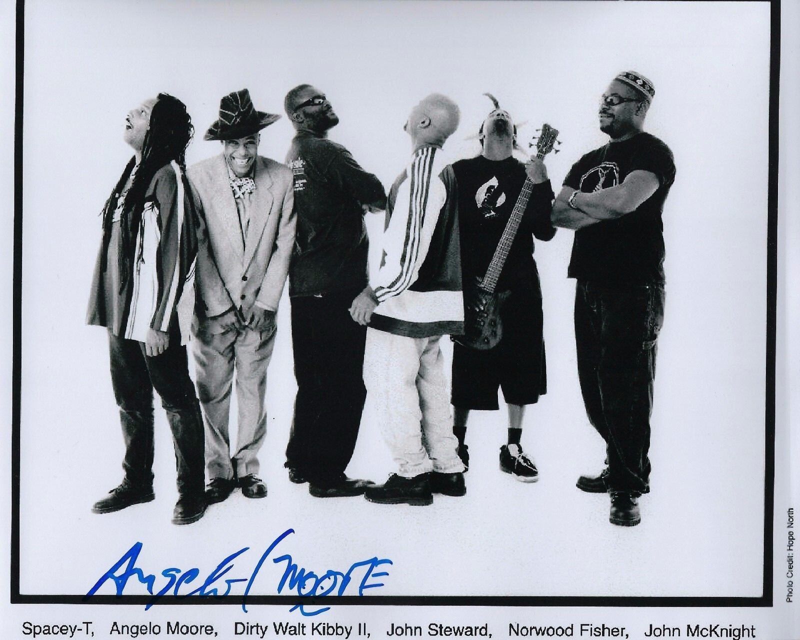 GFA Fishbone Singer * ANGELO MOORE * Signed Autograph 8x10 Photo Poster painting PROOF A5 COA