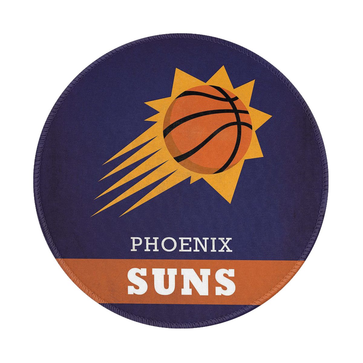 Phoenix Suns Unique Gaming Round Mousepad for Computer Laptop